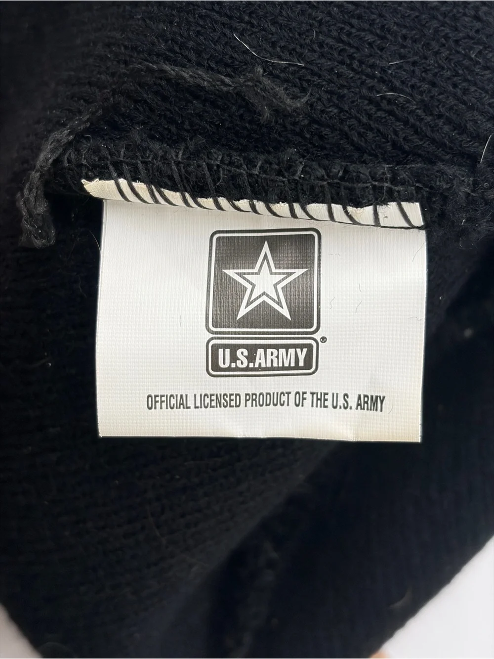 82nd Airborne Beanie Hat - American Army Soldier AA Winter Knitted Black Men New